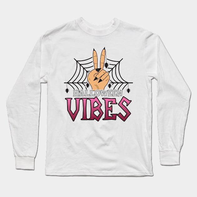 Halloween vibes Long Sleeve T-Shirt by Gigart